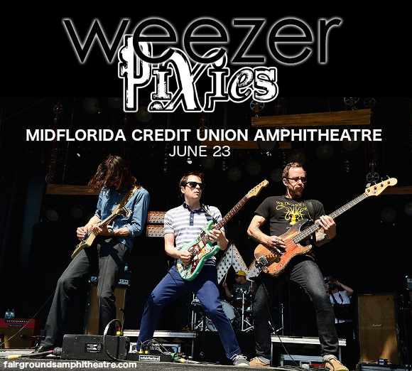 Weezer, Pixies & The Wombats at MidFlorida Credit Union Amphitheatre