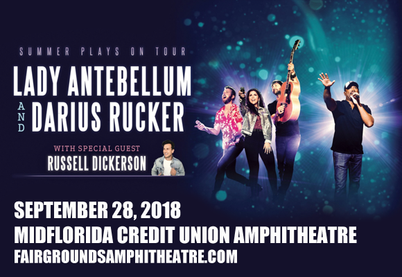 Lady Antebellum, Darius Rucker & Russell Dickerson at MidFlorida Credit Union Amphitheatre