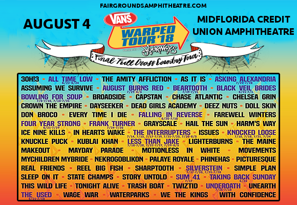 Vans Warped Tour – MidFlorida Credit 