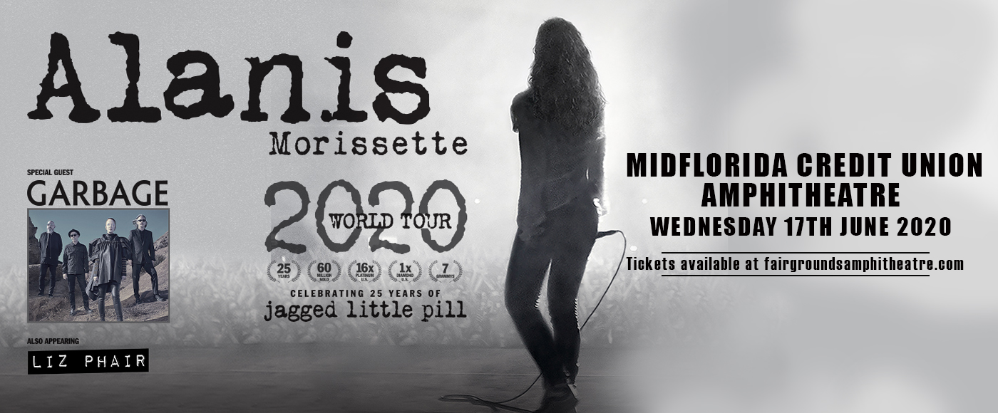 Alanis Morissette at MidFlorida Credit Union Amphitheatre tickets Alanis Morissette at MidFlorida Credit Union Amphitheatre