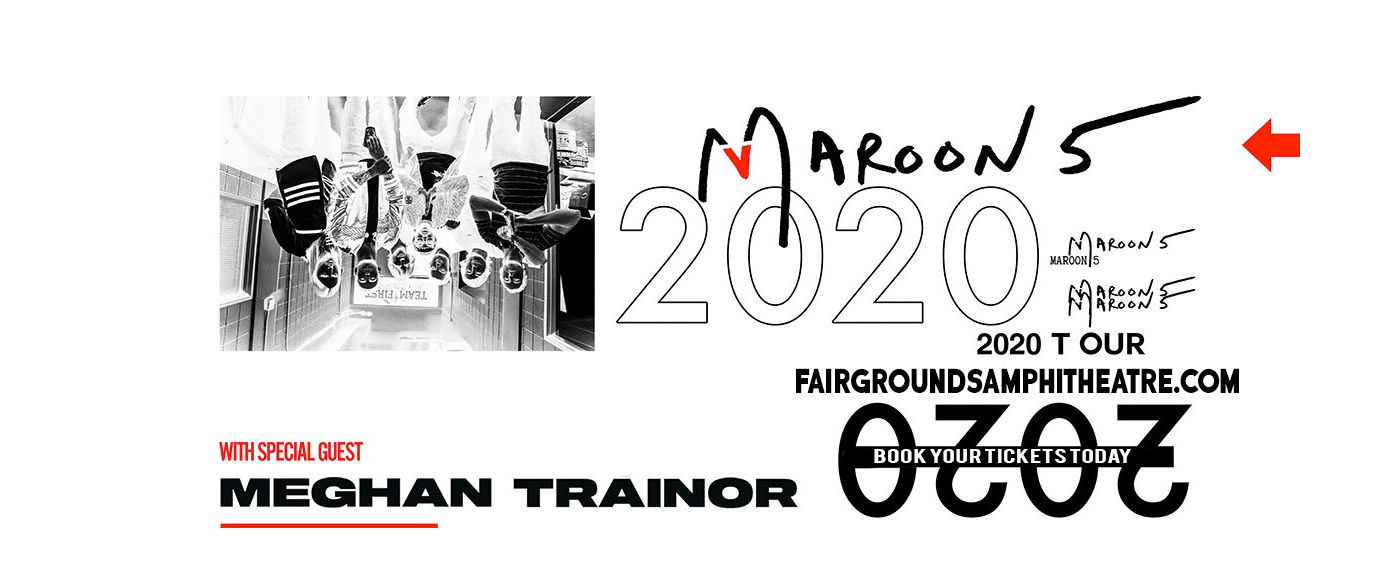 Maroon 5 & Meghan Trainor at MidFlorida Credit Union Amphitheatre tickets Maroon 5 & Meghan Trainor at MidFlorida Credit Union Amphitheatre