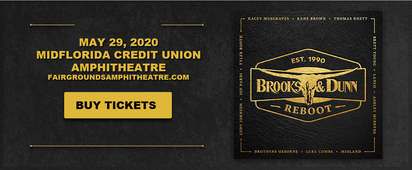 Brooks and Dunn at MidFlorida Credit Union Amphitheatre tickets Brooks and Dunn at MidFlorida Credit Union Amphitheatre