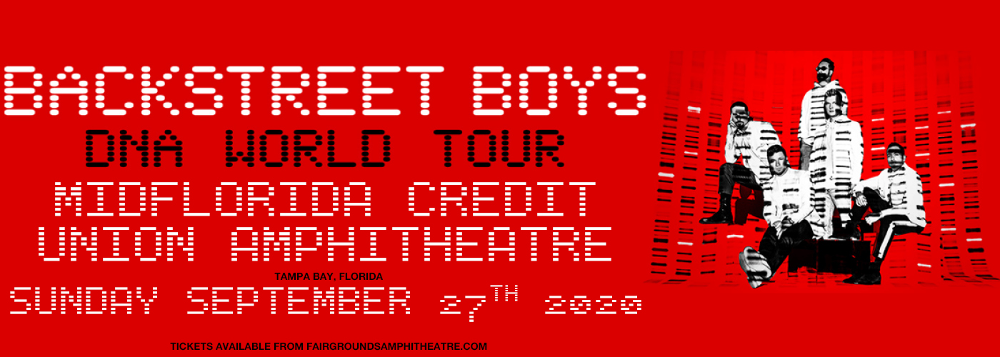 Backstreet Boys at MidFlorida Credit Union Amphitheatre