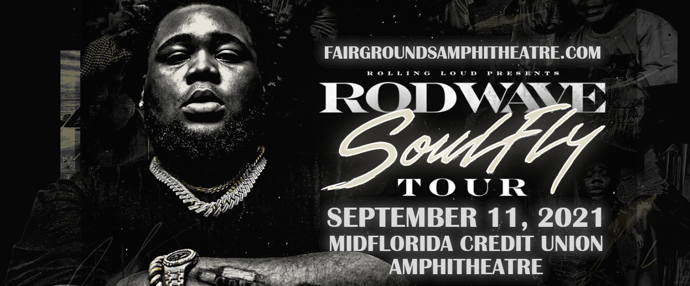 Rod Wave at MidFlorida Credit Union Amphitheatre tickets Rod Wave at MidFlorida Credit Union Amphitheatre