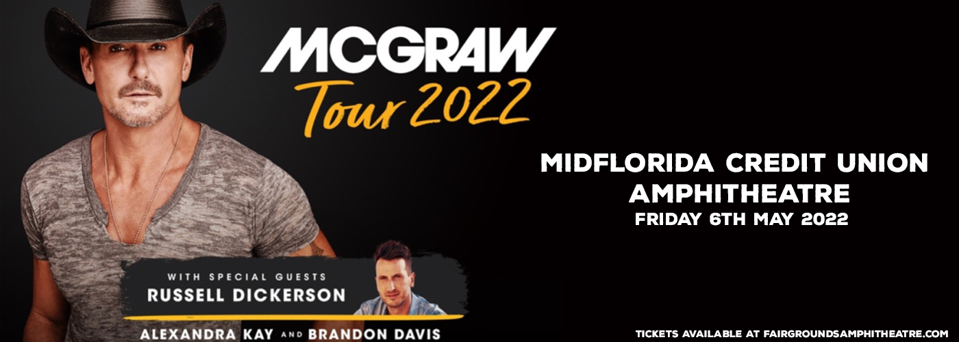 Tim McGraw & Russell Dickerson at MidFlorida Credit Union Amphitheatre