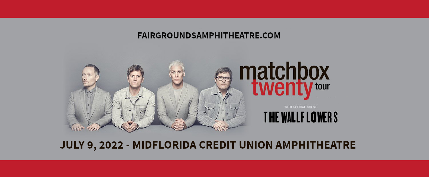 Matchbox Twenty & The Wallflowers at MidFlorida Credit Union Amphitheatre
