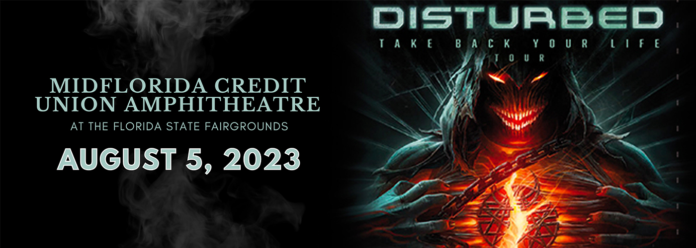 Disturbed at MidFlorida Credit Union Amphitheatre tickets Disturbed at MidFlorida Credit Union Amphitheatre