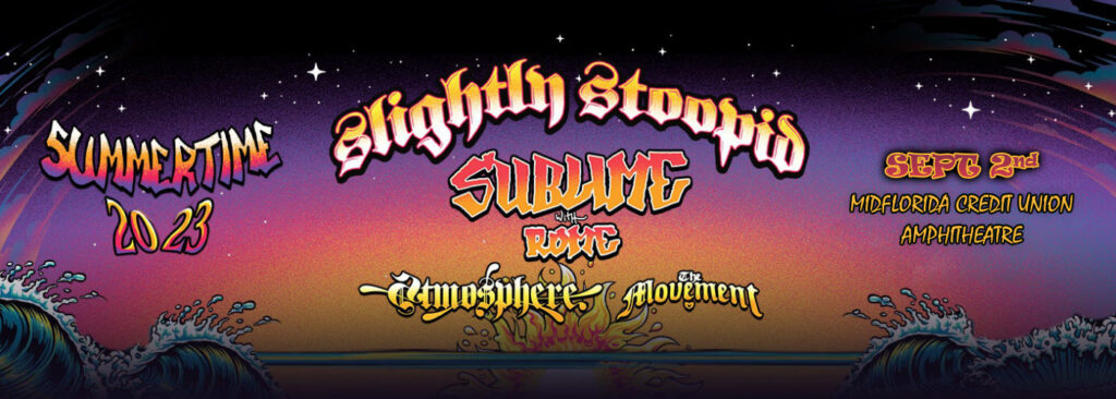 Slightly Stoopid at MidFlorida Credit Union Amphitheatre At The Florida State Fairgrounds