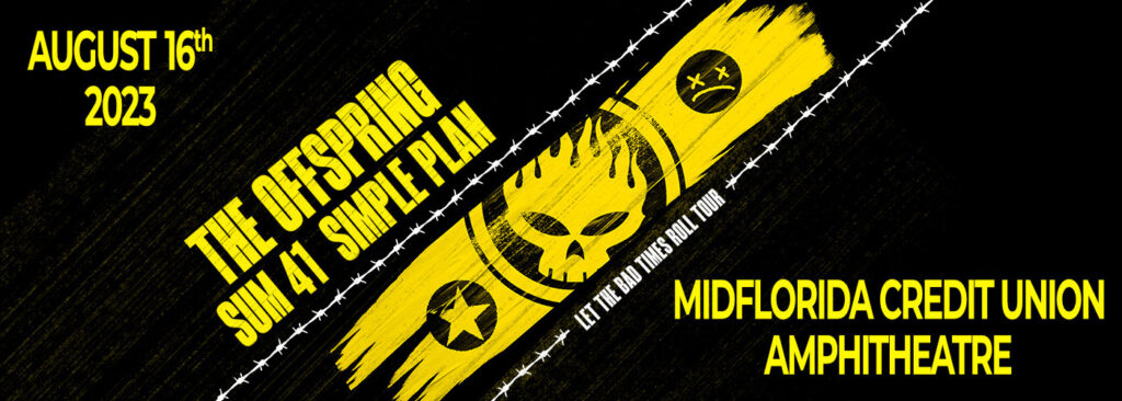 The Offspring at MidFlorida Credit Union Amphitheatre At The Florida State Fairgrounds