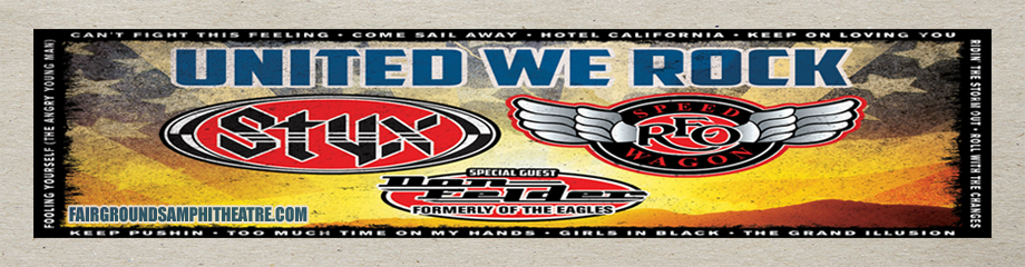Styx, REO Speedwagon & Don Felder  at MidFlorida Credit Union Amphitheatre
