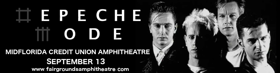 Depeche Mode at MidFlorida Credit Union Amphitheatre