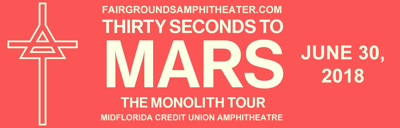30 Seconds To Mars, Walk The Moon & MisterWives at MidFlorida Credit Union Amphitheatre
