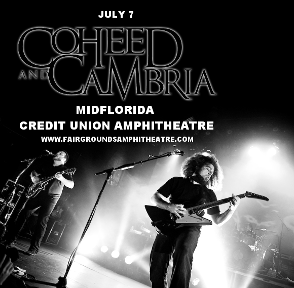 Coheed and Cambria & Taking Back Sunday at MidFlorida Credit Union Amphitheatre