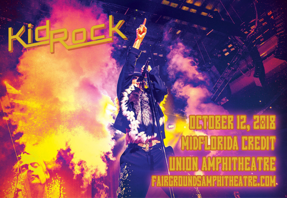 Kid Rock, Brantley Gilbert & Wheeler Walker Jr. at MidFlorida Credit Union Amphitheatre