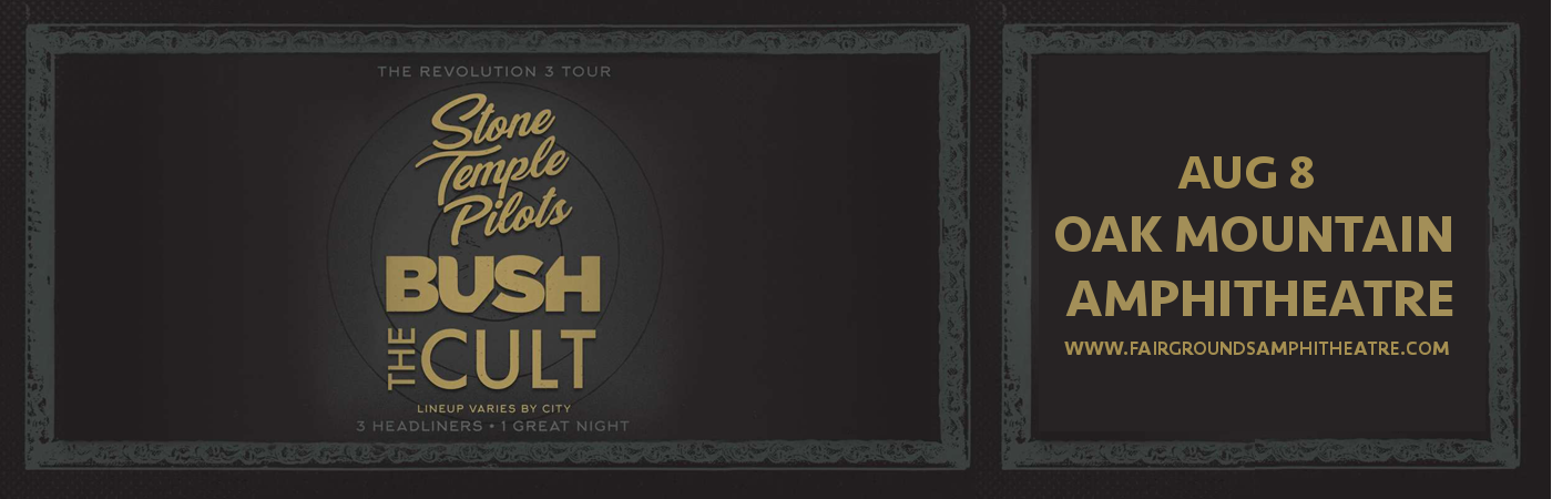 The Cult, Stone Temple Pilots & Bush