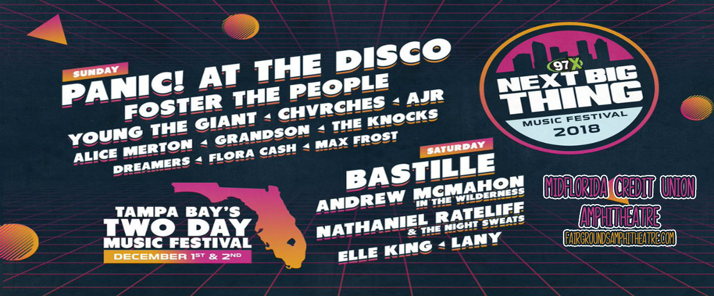 97X Next Big Thing – Saturday Admission