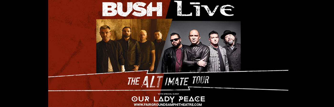 Live, Bush & Our Lady Peace at MidFlorida Credit Union Amphitheatre