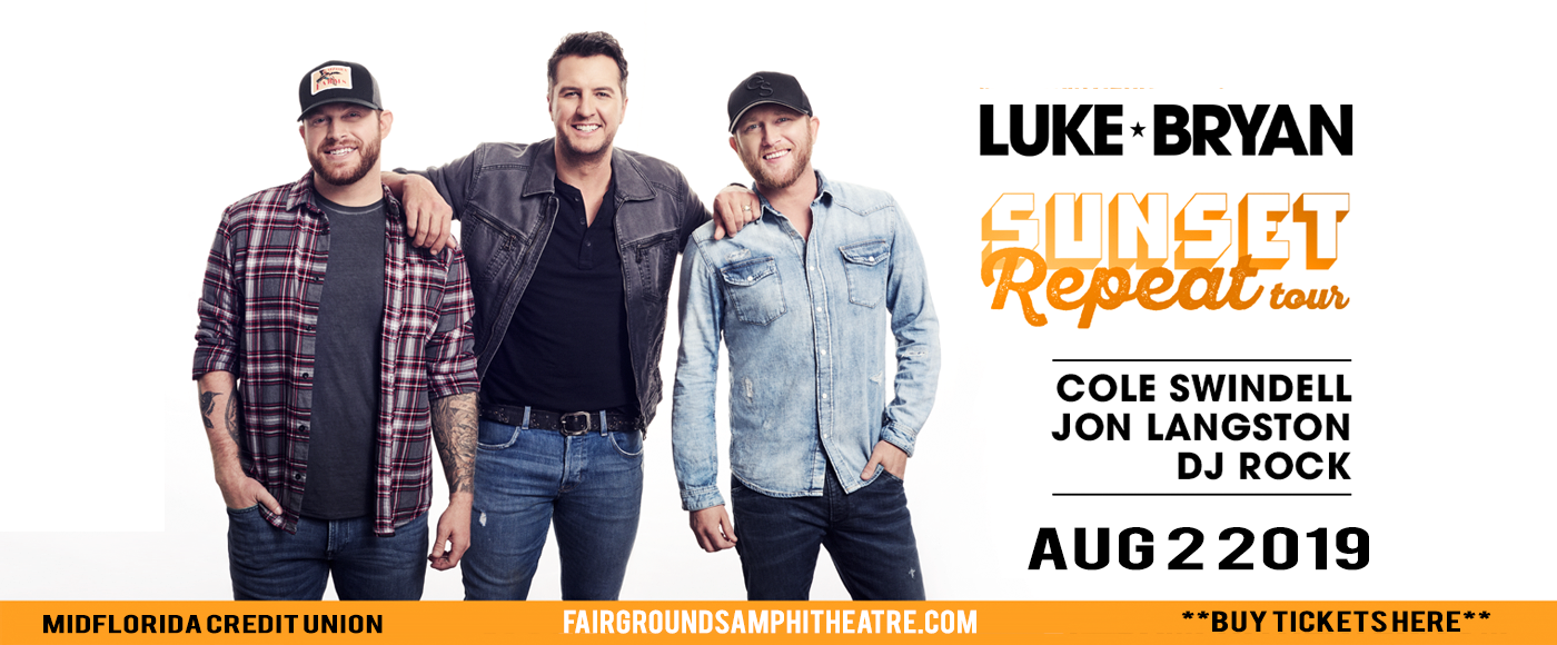 Luke Bryan, Cole Swindell & Jon Langston