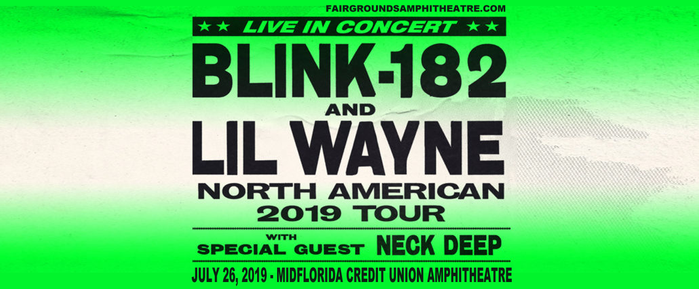 Blink 182 & Lil Wayne at MidFlorida Credit Union Amphitheatre