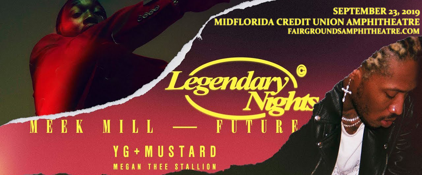 Meek Mill & Future at MidFlorida Credit Union Amphitheatre tickets Meek Mill & Future at MidFlorida Credit Union Amphitheatre