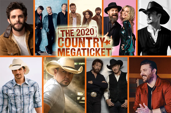 Country Megaticket (Includes Tickets To All Performances) [CANCELLED] at MidFlorida Credit Union Amphitheatre