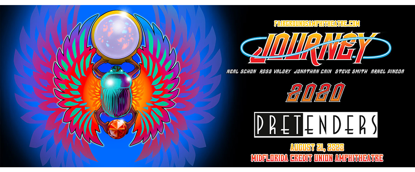 Journey & The Pretenders [CANCELLED] at MidFlorida Credit Union Amphitheatre