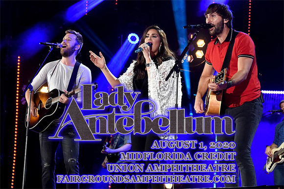 Lady Antebellum, Jake Owen & Maddie and Tae [CANCELLED] at MidFlorida Credit Union Amphitheatre