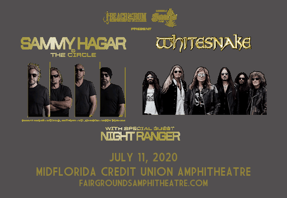 Sammy Hagar and the Circle & Whitesnake [CANCELLED] at MidFlorida Credit Union Amphitheatre