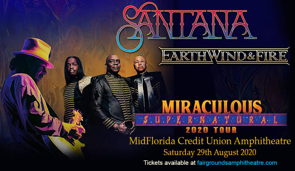 Santana & Earth, Wind and Fire at MidFlorida Credit Union Amphitheatre