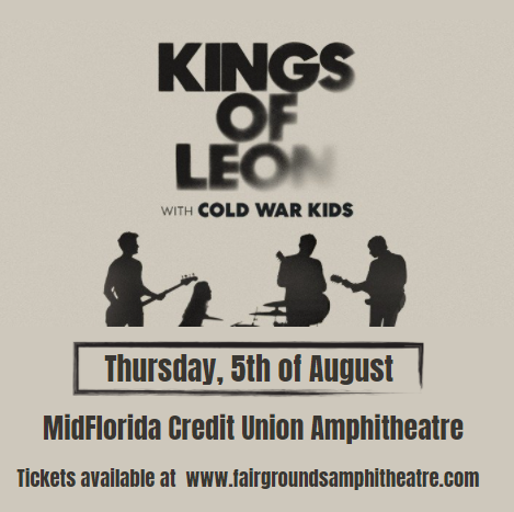 Kings of Leon at MidFlorida Credit Union Amphitheatre