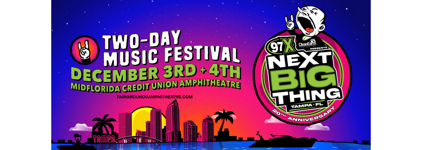 97X Next Big Thing – 2 Day Pass