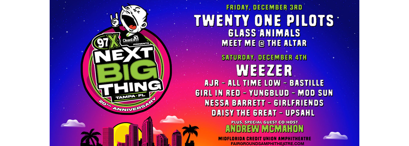 97X Next Big Thing - 2 Day Pass at MidFlorida Credit Union Amphitheatre