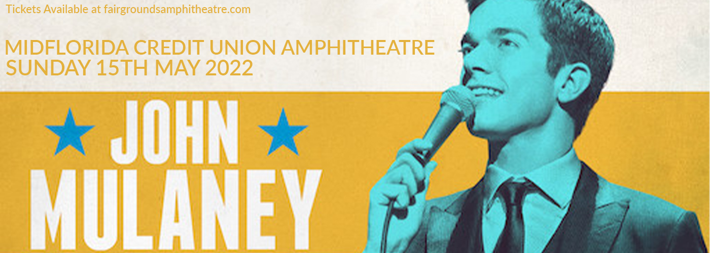 John Mulaney at MidFlorida Credit Union Amphitheatre tickets John Mulaney at MidFlorida Credit Union Amphitheatre