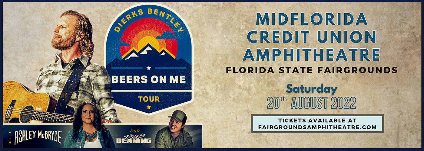 Dierks Bentley at MidFlorida Credit Union Amphitheatre tickets Dierks Bentley at MidFlorida Credit Union Amphitheatre