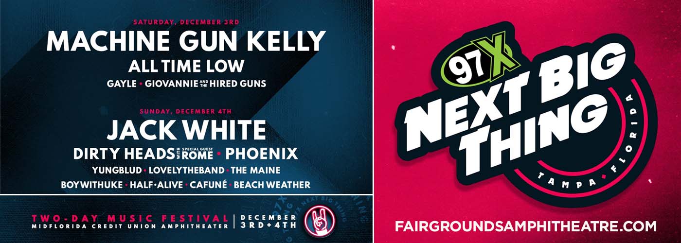 97X Next Big Thing - 2 Day Pass at MidFlorida Credit Union Amphitheatre