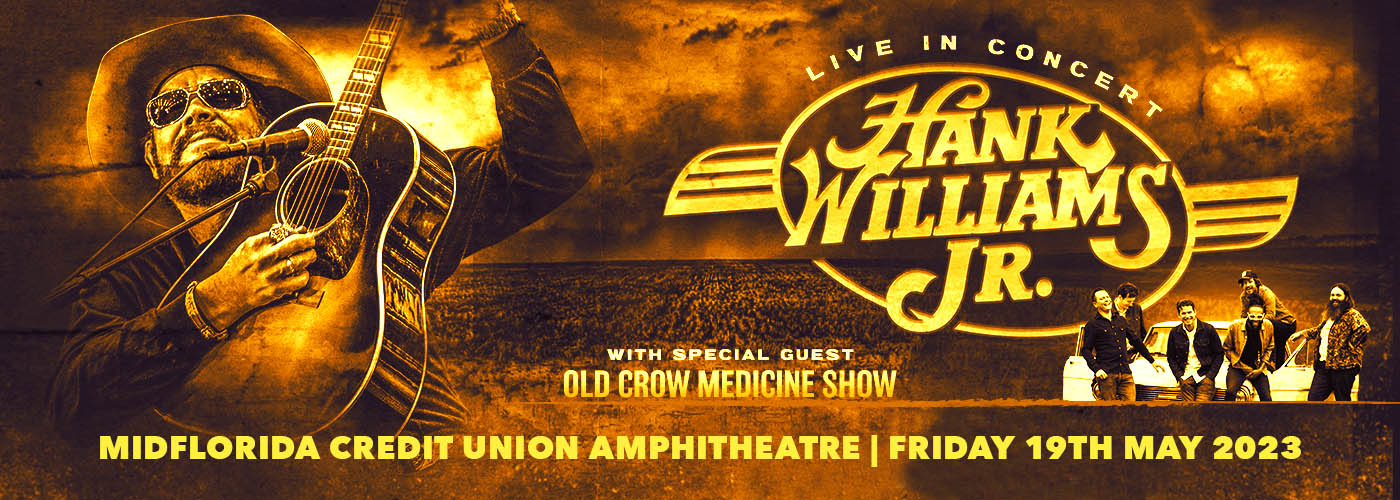 Hank Williams Jr. & Old Crow Medicine Show at MidFlorida Credit Union Amphitheatre