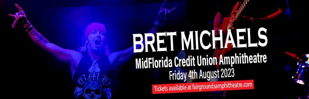 Bret Michaels at MidFlorida Credit Union Amphitheatre At The Florida State Fairgrounds