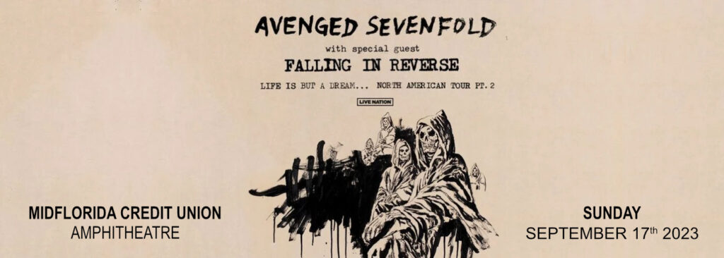 Avenged Sevenfold & Falling In Reverse at MidFlorida Credit Union Amphitheatre At The Florida State Fairgrounds
