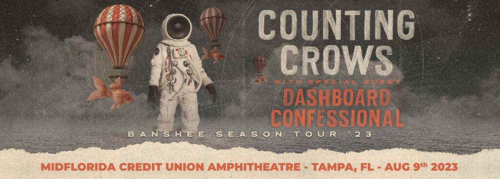 Counting Crows & Dashboard Confessional at MidFlorida Credit Union Amphitheatre At The Florida State Fairgrounds