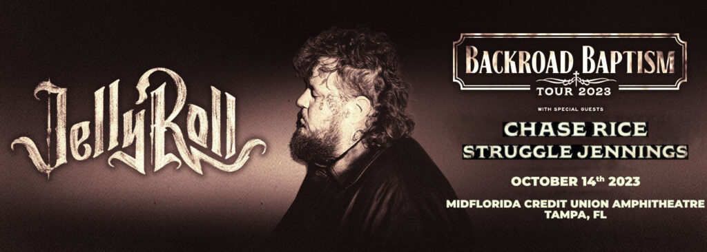 Jelly Roll at MidFlorida Credit Union Amphitheatre At The Florida State Fairgrounds