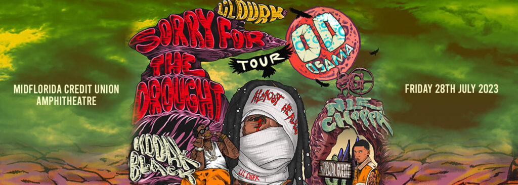 Lil Durk at MidFlorida Credit Union Amphitheatre At The Florida State Fairgrounds