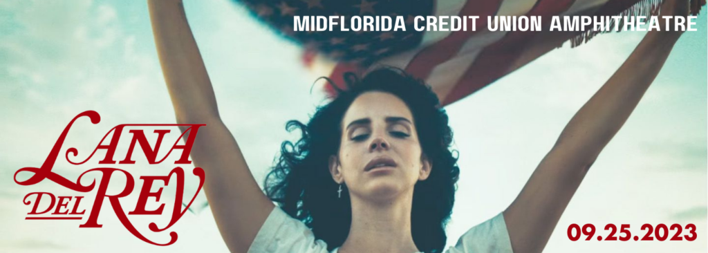 Lana Del Rey at MidFlorida Credit Union Amphitheatre At The Florida State Fairgrounds