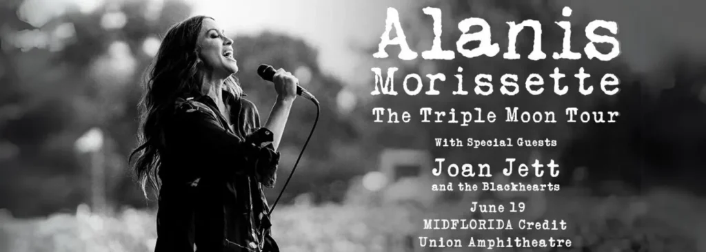 Alanis Morissette & Joan Jett And The Blackhearts at MidFlorida Credit Union Amphitheatre At The Florida State Fairgrounds