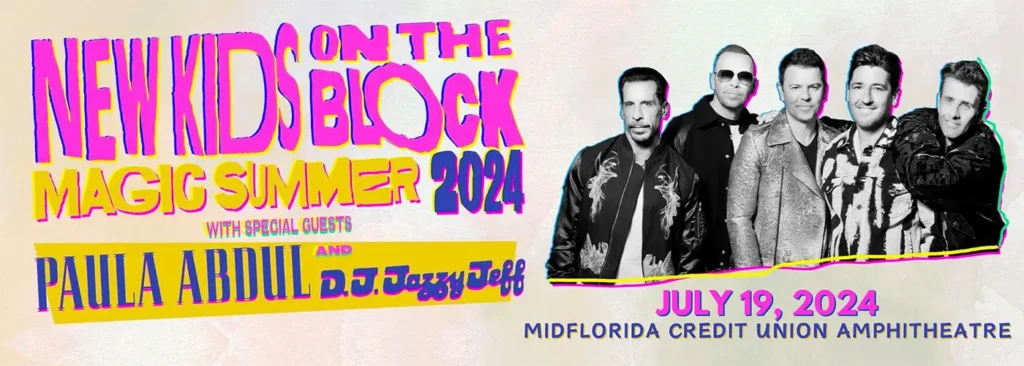 New Kids On The Block at MidFlorida Credit Union Amphitheatre At The Florida State Fairgrounds