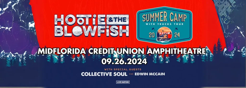 Hootie and The Blowfish at MidFlorida Credit Union Amphitheatre At The Florida State Fairgrounds