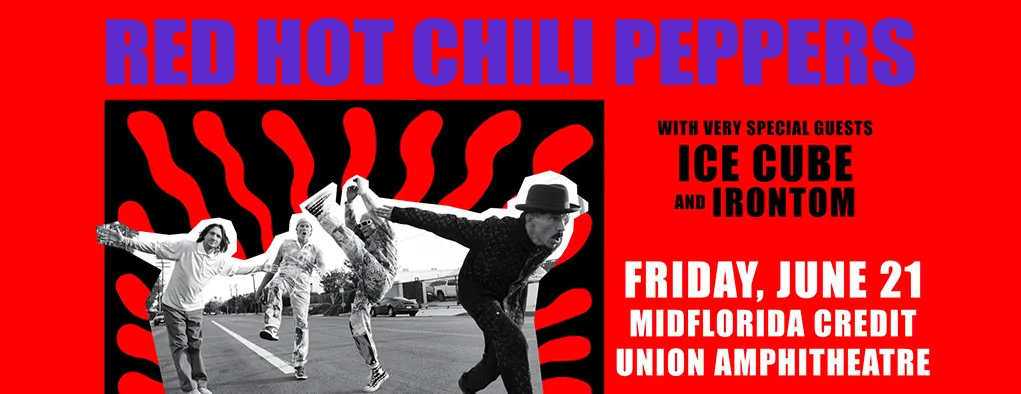 Red Hot Chili Peppers at MidFlorida Credit Union Amphitheatre At The Florida State Fairgrounds