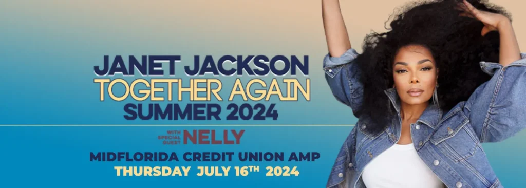 Janet Jackson & Nelly at MidFlorida Credit Union Amphitheatre At The Florida State Fairgrounds