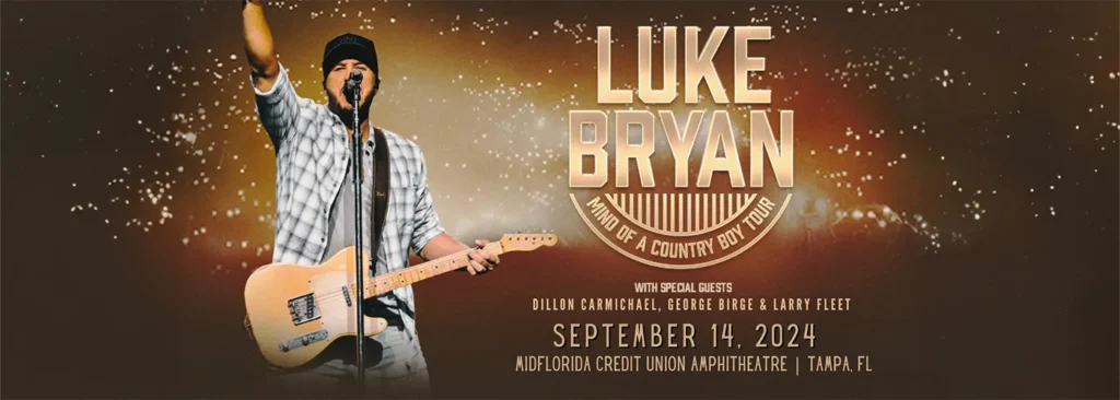 Luke Bryan at MidFlorida Credit Union Amphitheatre At The Florida State Fairgrounds