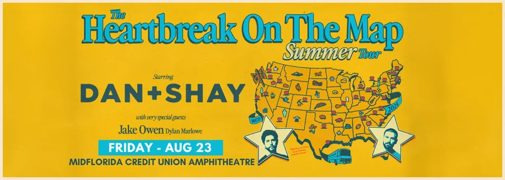 Dan And Shay at MidFlorida Credit Union Amphitheatre At The Florida State Fairgrounds