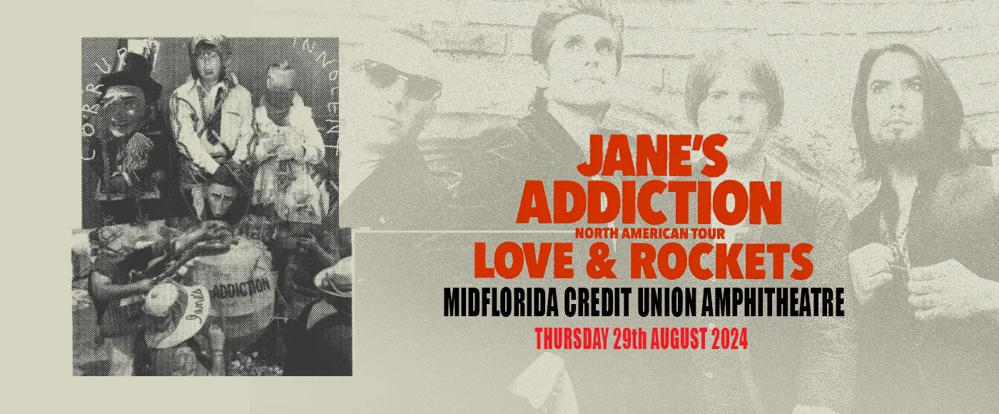 Jane's Addiction & Love and Rockets at MidFlorida Credit Union Amphitheatre At The Florida State Fairgrounds